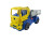 Машинка Оріон Бортова FS1 відкидний борт 025_Yellow-Gray
