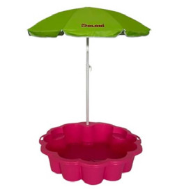 Песочница-бассейн Doloni Toys Цветок с зонтиком 01235/04