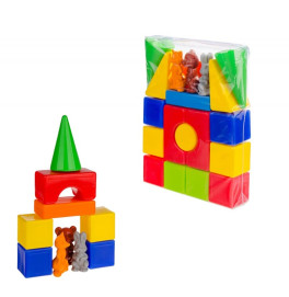 Конструктор Colorplast Теремок №1 20 деталей ПВХ 1-064