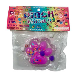 Лапки антистресс прозрачная с фиолетовым st-13 Лапки антистресс прозрачная с фиолетовым st-13