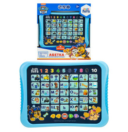 Ігровий Планшет Kids Hits Абетка Paw Patrol на батарейках зі звуком KH01/014L Ігровий Планшет Kids Hits Абетка Paw Patrol на батарейках зі звуком KH01/014L