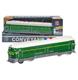 Поезд инерционный со звуком и светом