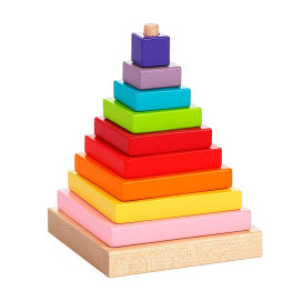 Пирамидка LD-5 CUBIKA из дерева 13357
