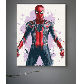 Картина по номерам "Spider-Man" 40*50 см без подрамника.