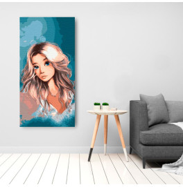 Картина по номерам "Совершенна" Artcraft 40*80 см Авторская