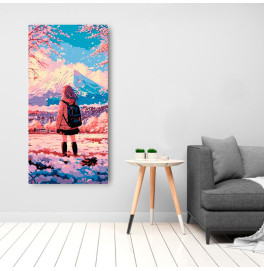 Картина по номерам "Прогулка в горах" Artcraft 40*80 см
