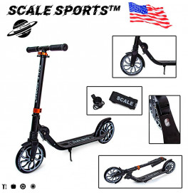 Двоколісний самокат Scale Sports Чорний SS-17_Black