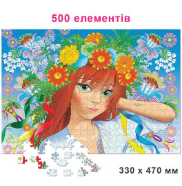 Пазлы "МИС УКРАИНА" 500 эл.