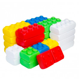 Конструктор Бамсик Mega Brick Bamsic №3 4 кнопки 10 шт 8 кнопок 20 шт 115/26