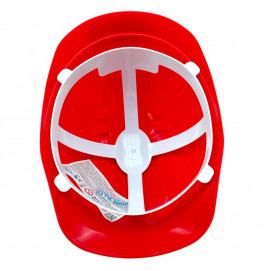 Игрушка бамсик "Каска" пластиковая 117_Red