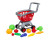 Игровой набор Бамсик Коляска с овощами 010/5_Gray-Red