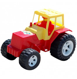 Детский трактор 7_Yellow-Red