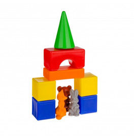 Конструктор Colorplast Теремок №1 20 деталей ПВХ 1-064
