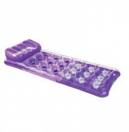 Пляжный матрас INTEX з подушкой одноместный 58890_Violet