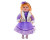 Лялька "Панночка" м'яконабивна музикальна на батарейках PL-525-101_Violet