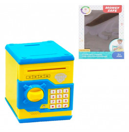 Копилка-сейф электронная WF-3001A_Blue-Yellow
