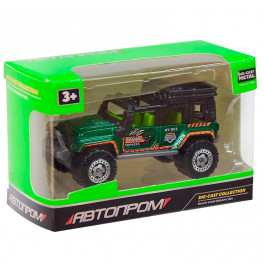 Машинка Автопром 1:64 металлическая 7624A_Green