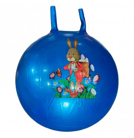 Мяч для фитнеса рожки 55 см 450 грамм RB26508_Blue Мяч для фитнеса рожки 55 см 450 грамм RB26508_Blue