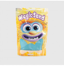 Magic sand в пакете 39403-3 голубой, 0,500 кг 39403-3