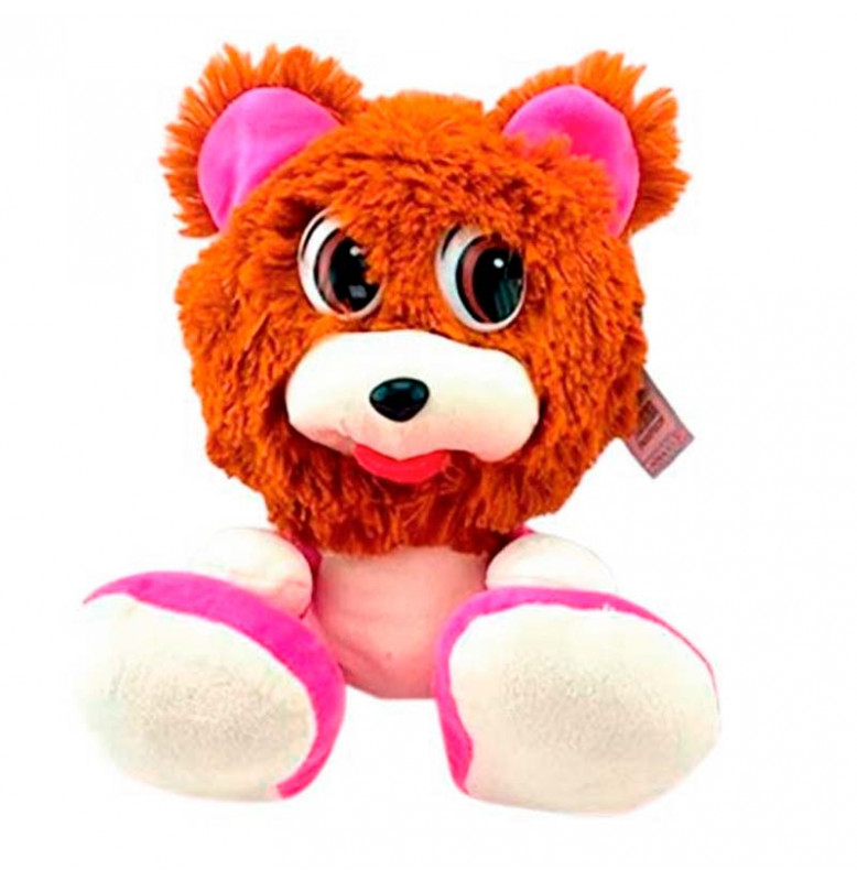 Мягкая игрушка Коротышка медведь 30 см 0032_Pink