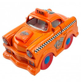 Машина "TAXI" металлическая, инерционная, .9*5*5см 783 117_Orange