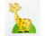 Деревянная игрушка с липучкой Жираф Жираф 2931-6 Giraffe
