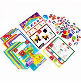 Азбука, Математика, English Vladi Toys с магнитной доской VT5412-04