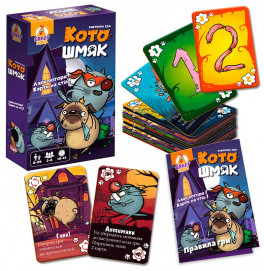 Игра настольная Vladi Toys развлекательная. Котошмяк. VT8077-01