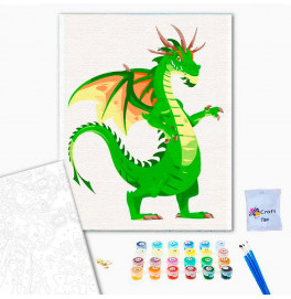 Набор для росписи "Dragon" 30*40 см 16077-AC
