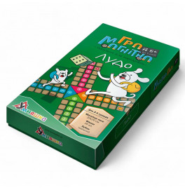 Настольная игра Умняшка "Лудо" на магнитах 1463