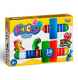 Воздушный пластилин DankoToys "Air Clay" разноцветный ARCL-04-01U