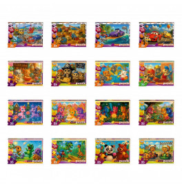 Пазлы Danko Toys 35 элементы мягкие S35-11-01,02,03,04...16 Пазлы Danko Toys 35 элементы мягкие S35-11-01,02,03,04...16