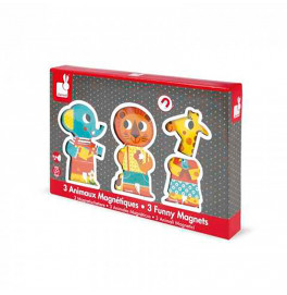 Игровые магнитные фигурки Janod Животные в зоопарке J08030 08030
