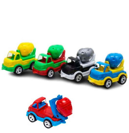 Машинка бетономешалки "Mini Matik" Бамсик 13,5 см 002/3