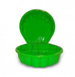 Песочница-бассейн Doloni "Мушля" с крышкой для песка и воды 01236/07