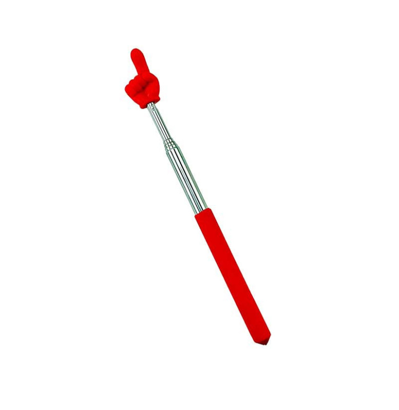 Указка палець Пікмі Палка телескопічна 21 - 70 см pickme5_Red