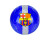 М'яч футбольний PU 5 розмір 310 грам FB20127_Blue