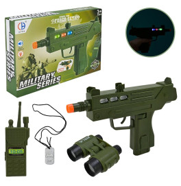 Військовий набір арт. CH555A-2 (144шт/2) батар. світло,звук,зброя,бінокль,р CH555A-2