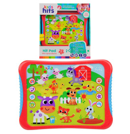 Планшет Kids Hits "Моя супер ферма" на батарейках на укр названия животных звуки