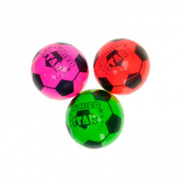 Мяч детский "Футбол" "6 PB6-3_Red-Green-Pink