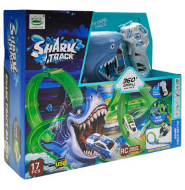 Трек с запуском "Shark Track" на аккумуляторе