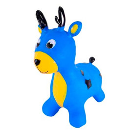 Стрибун гумовий арт. RB2518 Олень 1400 гр RB2518_Blue