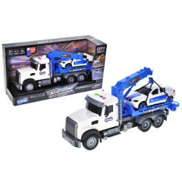 Машинка Евакуатор інерційний зі звуком і світлом S977-28A Машинка Евакуатор інерційний зі звуком і світлом S977-28A