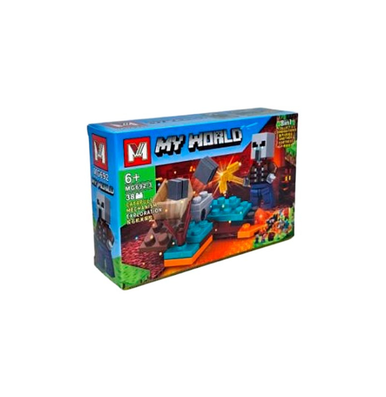 Конструктор My World незер блоковий пластиковий MG692_series3
