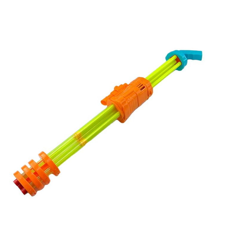 Водяний пістолет помповий M207XY_Blue-Orange-Yellow-Orange