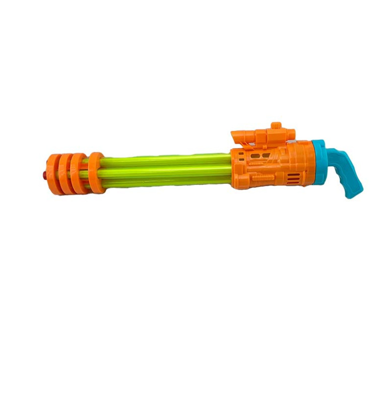 Водяний пістолет помповий M207XY_Blue-Orange-Yellow-Orange