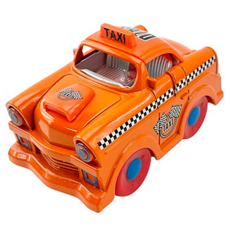 Машина "TAXI" металлическая, инерционная, .9*5*5см