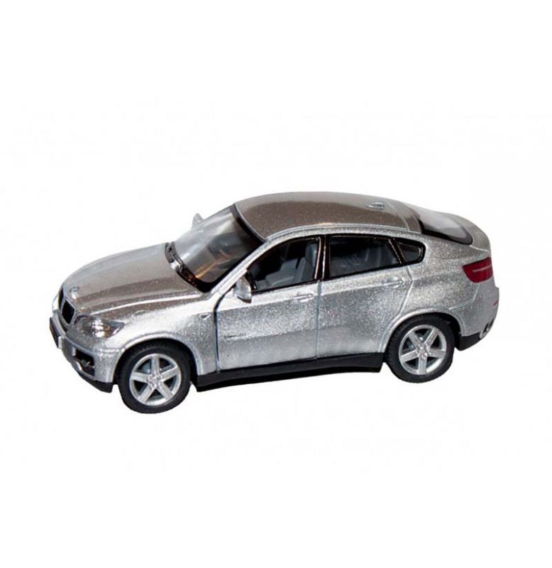 Машина Kinsmart "BMW X6" KT5336W_Silver