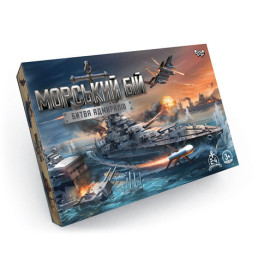 Настольная игра Danko Toys "Морской бой. Битва адмиралов" развлекательная