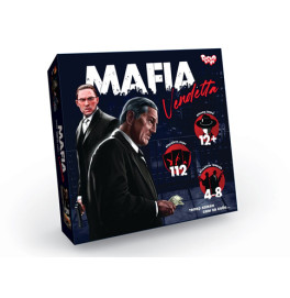 Настільна гра Danko Toys "MAFIA Vendetta" розважальна MAF-01-01U